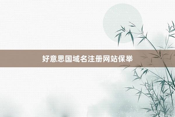 好意思国域名注册网站保举